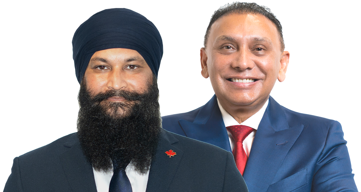 Prabh Gill and Avi Dhaliwal